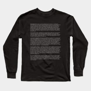 Lorem Ipsum Long Sleeve T-Shirt